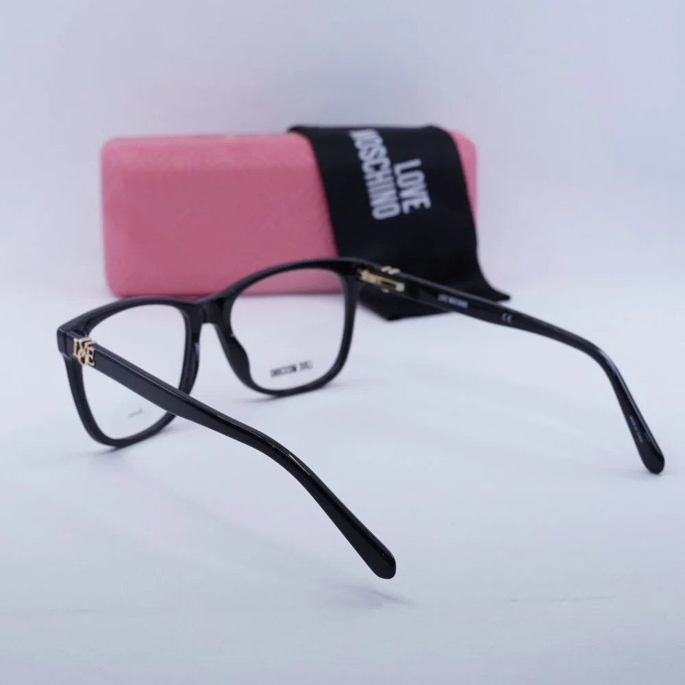 New Moschino MOL520 0807 00 Eyeglasses - Black Frame 52mm - Lowest price!